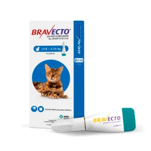 Bravecto Gato 2,8 a 6,25 kg