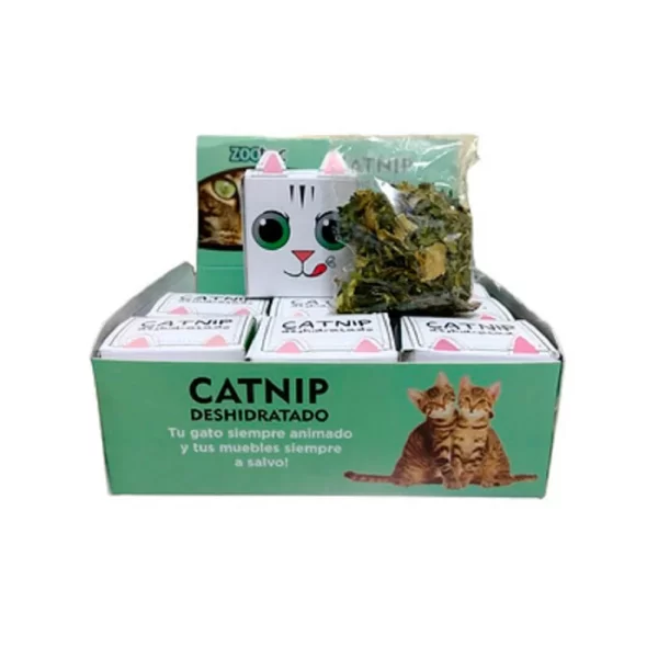 Catnip deshidratado en caja Zootec