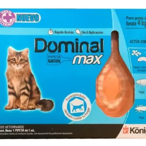 Dominal Pipeta Max Gato Hasta 4kg