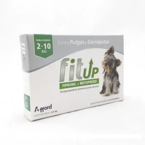 Fitup Antiparasitario Pulgas y Garrapatas Externo 2 a 10 Kg