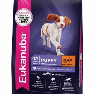 Eukanuba Perro Cachorro Mordida Mediana x 3Kg