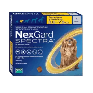 nexgard spectra para perros de 3.5 a 7.5kg