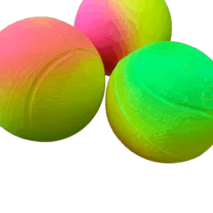 Pelota multicolor grande