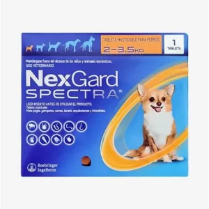 NexGard Spectra Perro 2 a 3.5kg