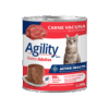 alimento humedo para gatos sabor carne de agility
