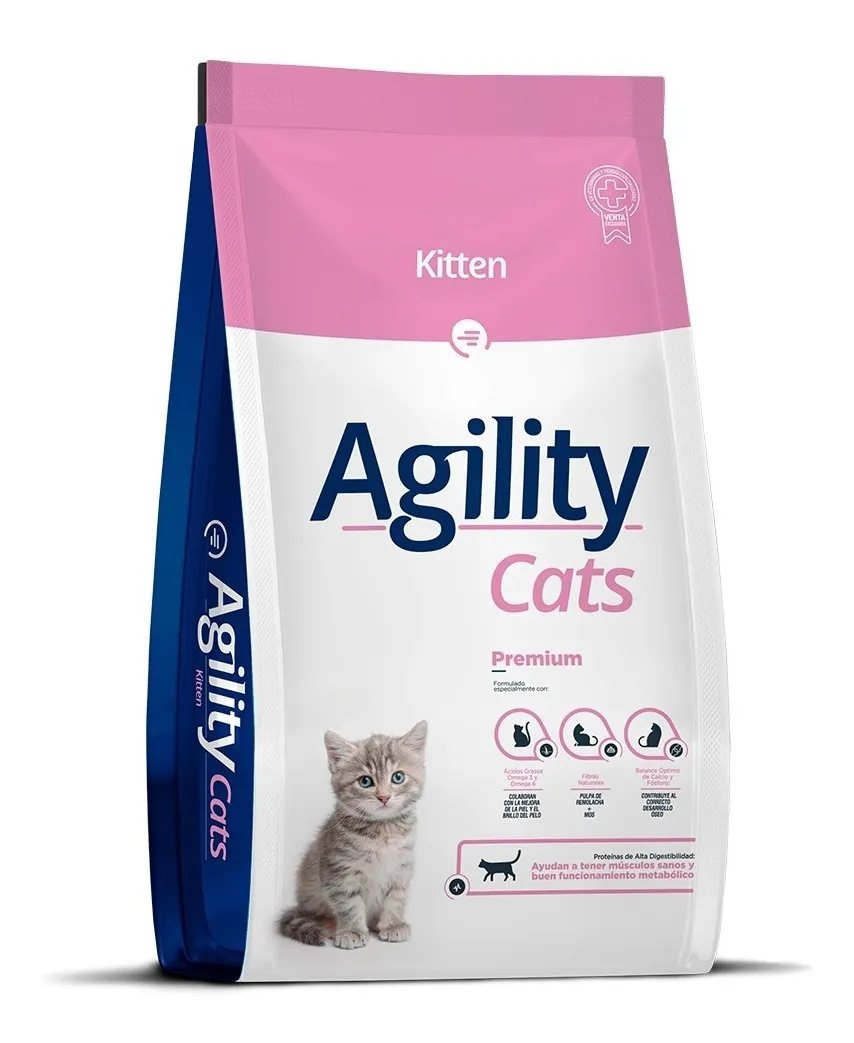 alimento balanceado para gato kitten cachorro