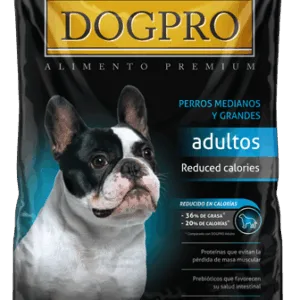 alimento balanceado para perros dogpro reduccion de calorias
