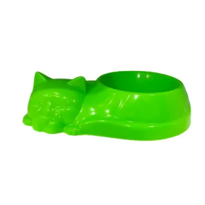 comedero de uso exclusivo para gatos, ideal para su alimentacion