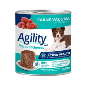 alimento humedo para perros cachorros sabor carne