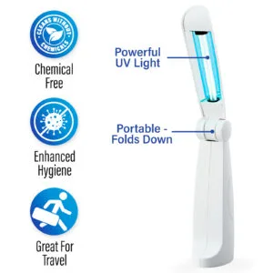 ultra luz uv para la desinfeccion de virus y bacterias