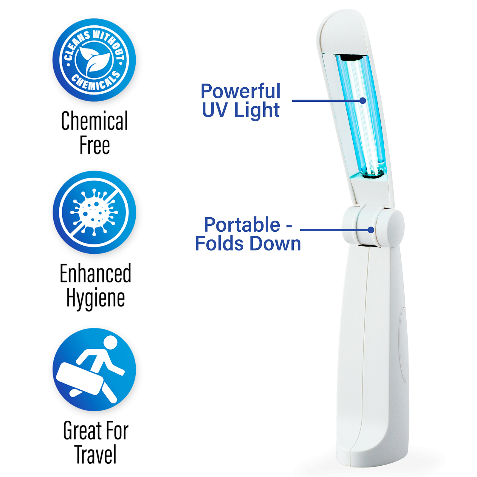 ultra luz uv para la desinfeccion de virus y bacterias