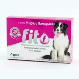 antiparasitario para perro hasta 25kg
